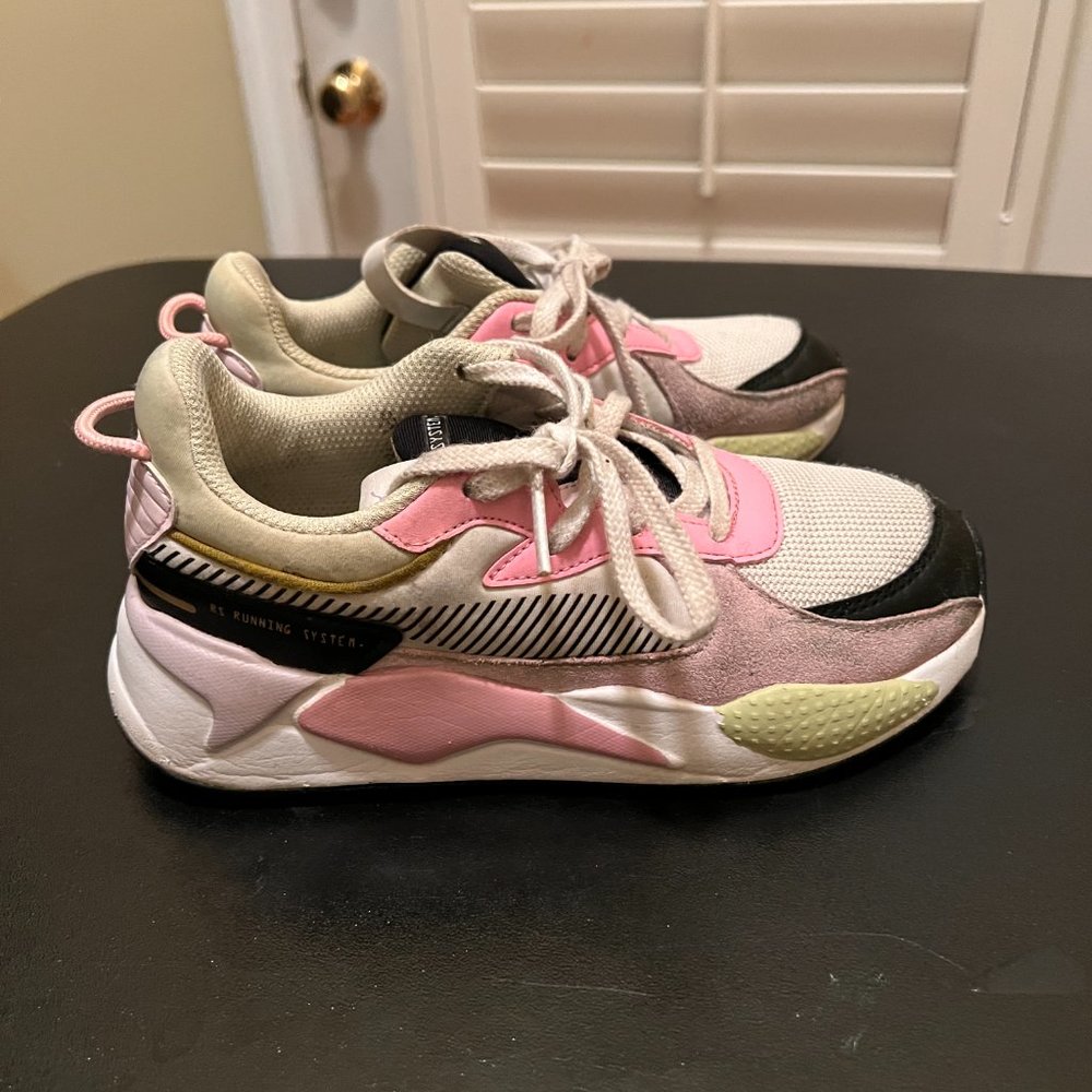 Puma Rs-X bouquet lace up sneakers size 2.5 - Picture 4 of 14